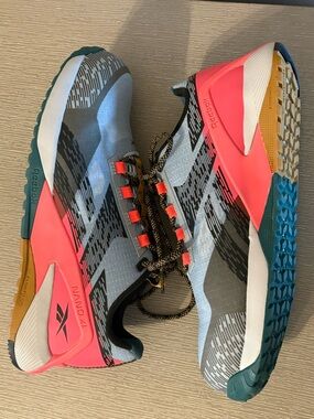 Reebok Women’s Nano X1 Adventure Blue Salmon Shoes Size US 11 / EUR 42